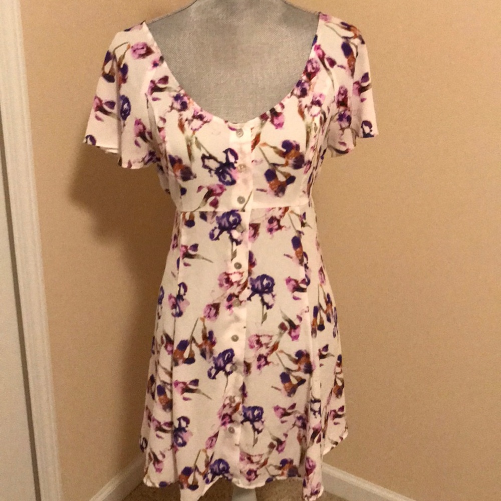 Elle vintage floral dress